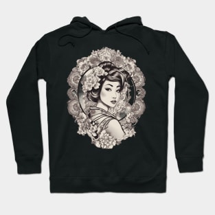 Allure and Charm of Asian Goddess Hoodie